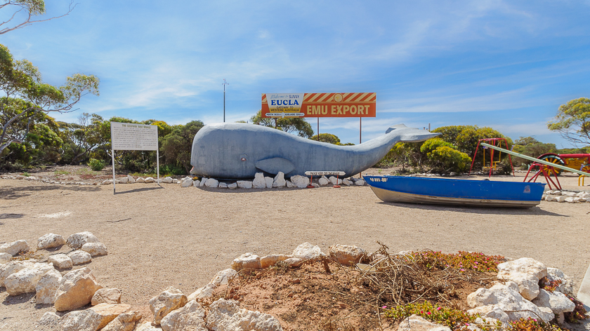 Eucla Giant Whale Statue