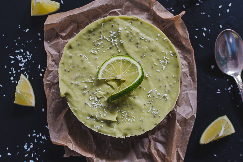 veganer Käsekuchen Avocado-Limetten-Torte 1200-1